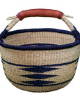 wicker round basket
