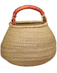 natural round basket