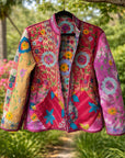 Reversible Floral & Plaid (Medium)