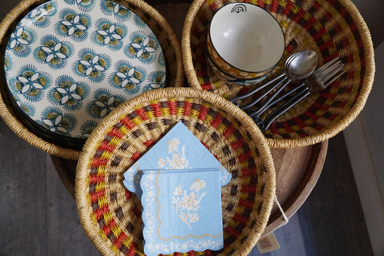 Decorating Your Kitchen with Woven Baskets