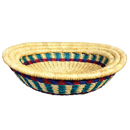 woven fruit tray