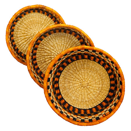 woven trays