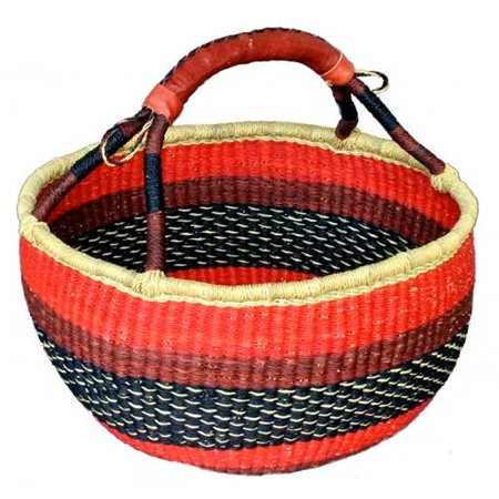 woven african basket