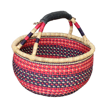 Large Round Basket (rubber handle)