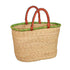 green basket tote