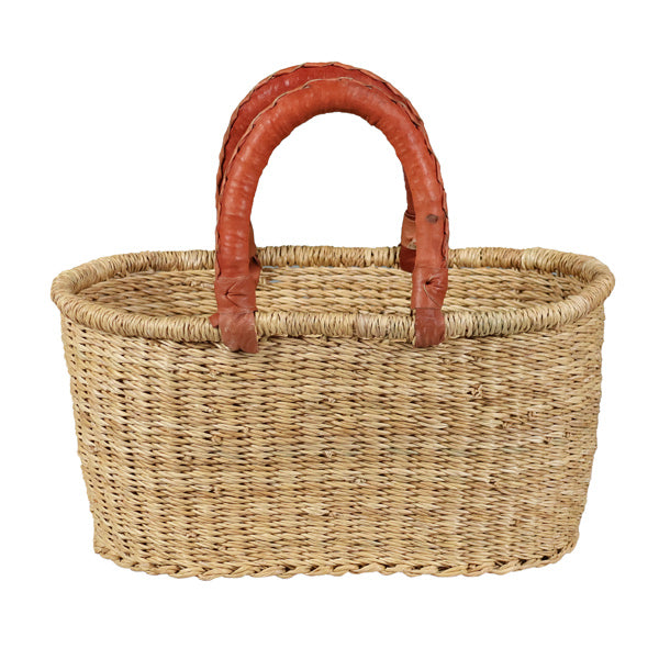 G-141N: NATURAL Small Oval Basket = 4 per case