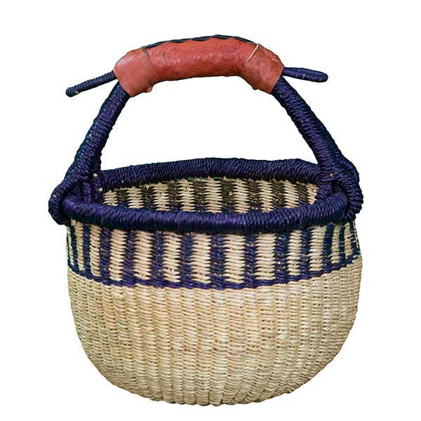 small round basket