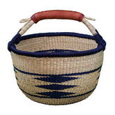 wicker round basket
