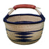 wicker round basket
