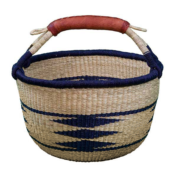 wicker round basket