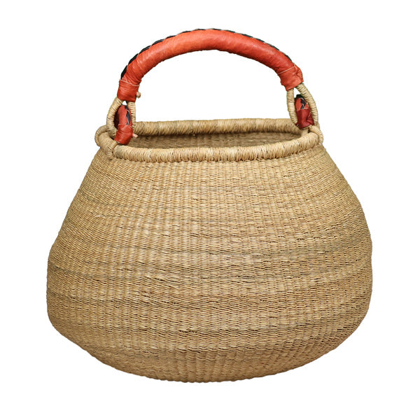 natural round basket