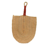 handwoven decor fan
