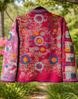 Reversible Floral & Plaid (Medium)