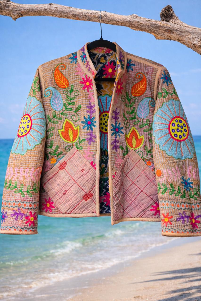 Reversible Floral Jacket (Medium)