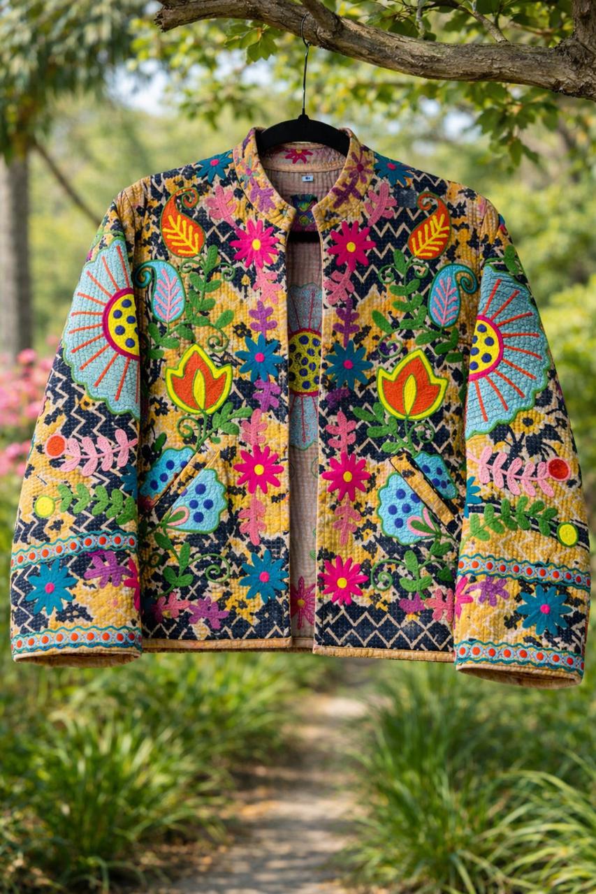 Reversible Floral Jacket (Medium)