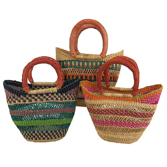 Open Weave Mini Tote